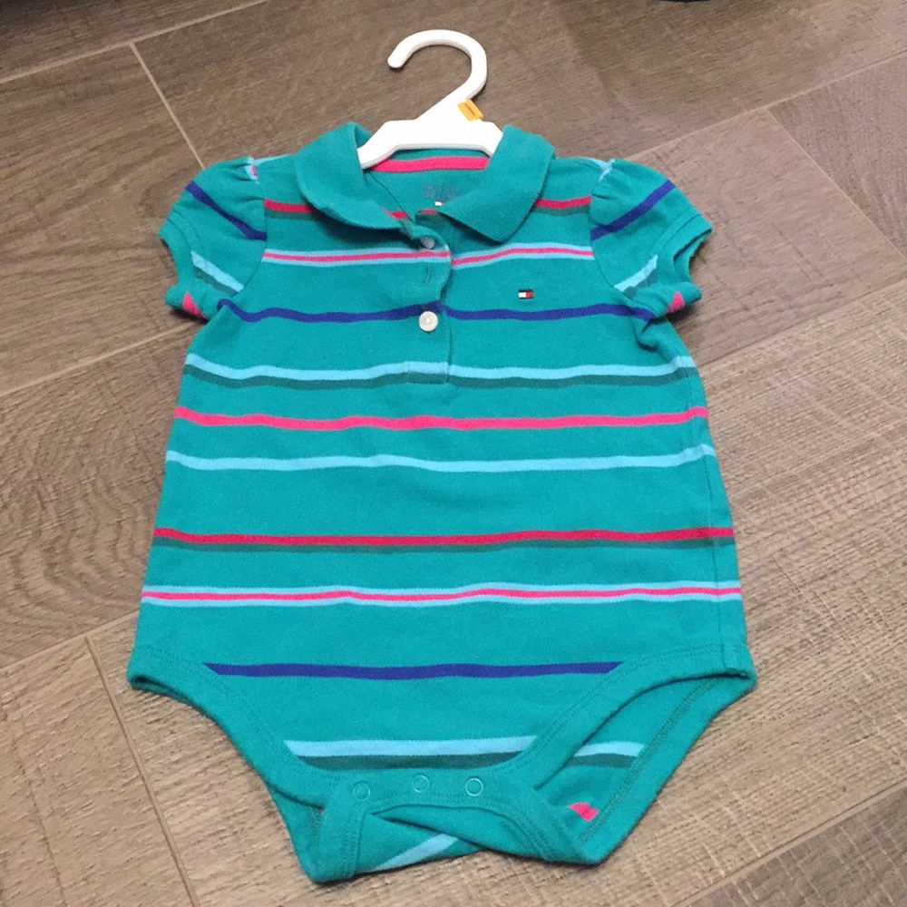 Tommy Hilfiger polo onesie